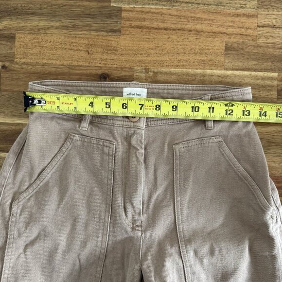 Aritzia Wilfred Free Modern Utility Straight Leg Pants Size 2 Minimalist Capsule - Picture 14 of 16